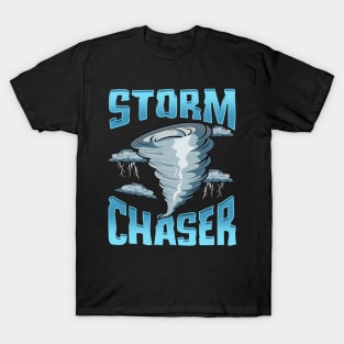 Cute Storm Chaser Severe Weather Tornado Obsessed T-Shirt